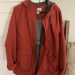 Columbia rain jacket